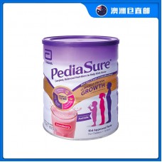 【澳洲直邮包邮】Abbott 雅培 小安素PediaSure营养粉 草莓味 850克/罐（1-10岁适用）【爆罐不理赔介意慎拍】